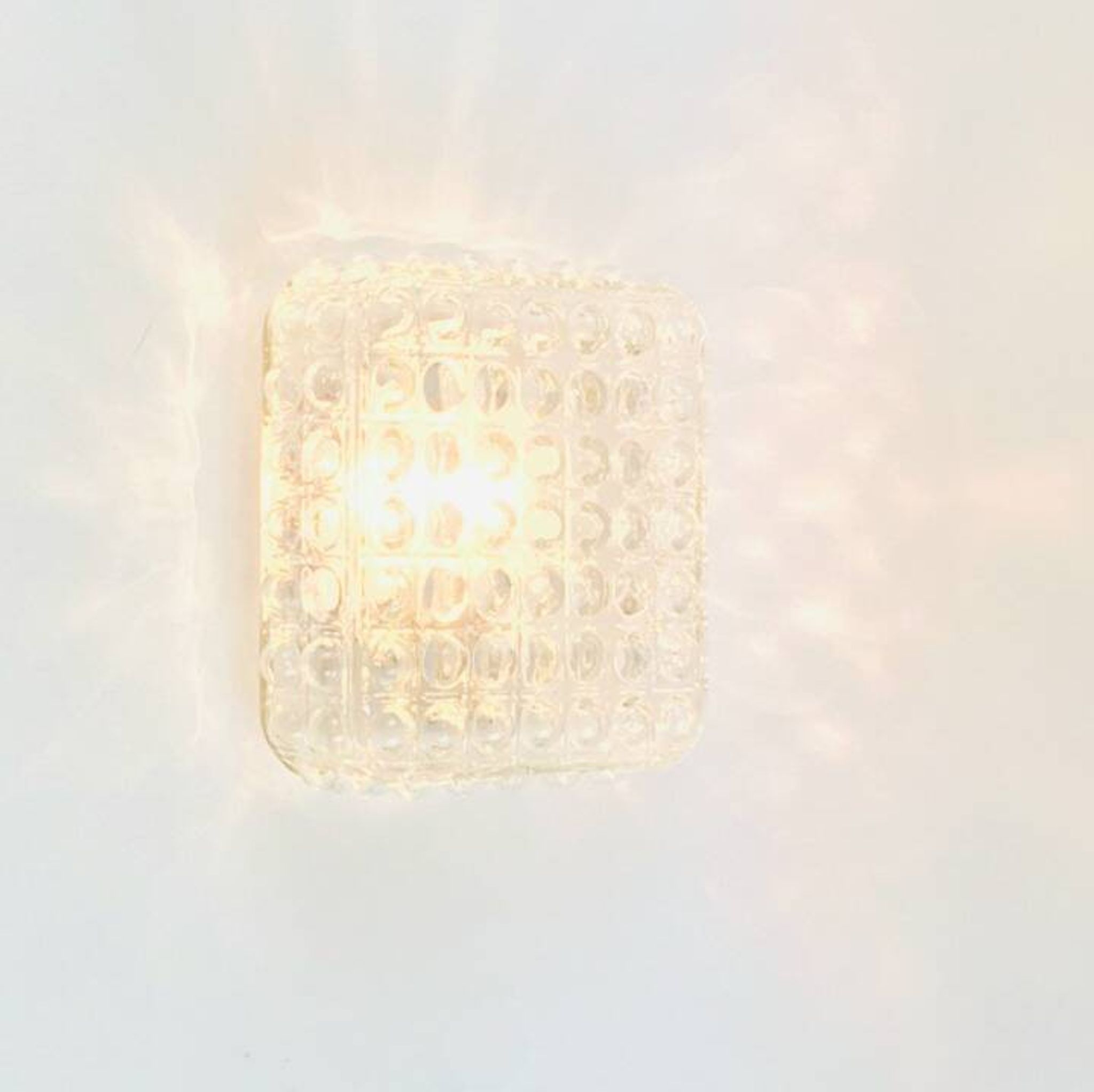 Mid-Century Bubble Glass Ceiling Light by Helena Tynell for Limburg, 1970s