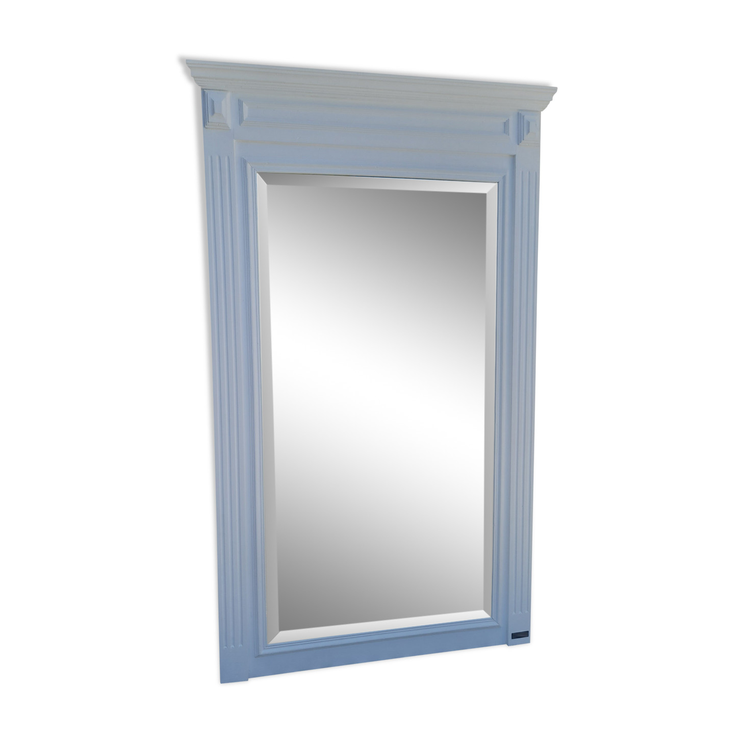 Old beveled mirror