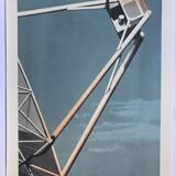 Set of 4 original lithographs by Peter Klasen, 1978. The air.