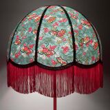"Ania" retro fringed lampshade.