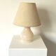 Lampe de chevet en opaline