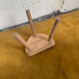 Raw tripod stool