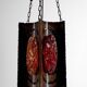Suspension, Potiers d'Accolay, Patinated Copper and Fractal Resin, Circa 1970