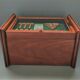 Display chest diorama for cd - billiards club - 80s - england