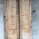 Pair of large old pine doors