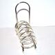 Vintage toast holder in silver metal BMF West Germany