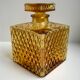 Amber whisky decanter 70s