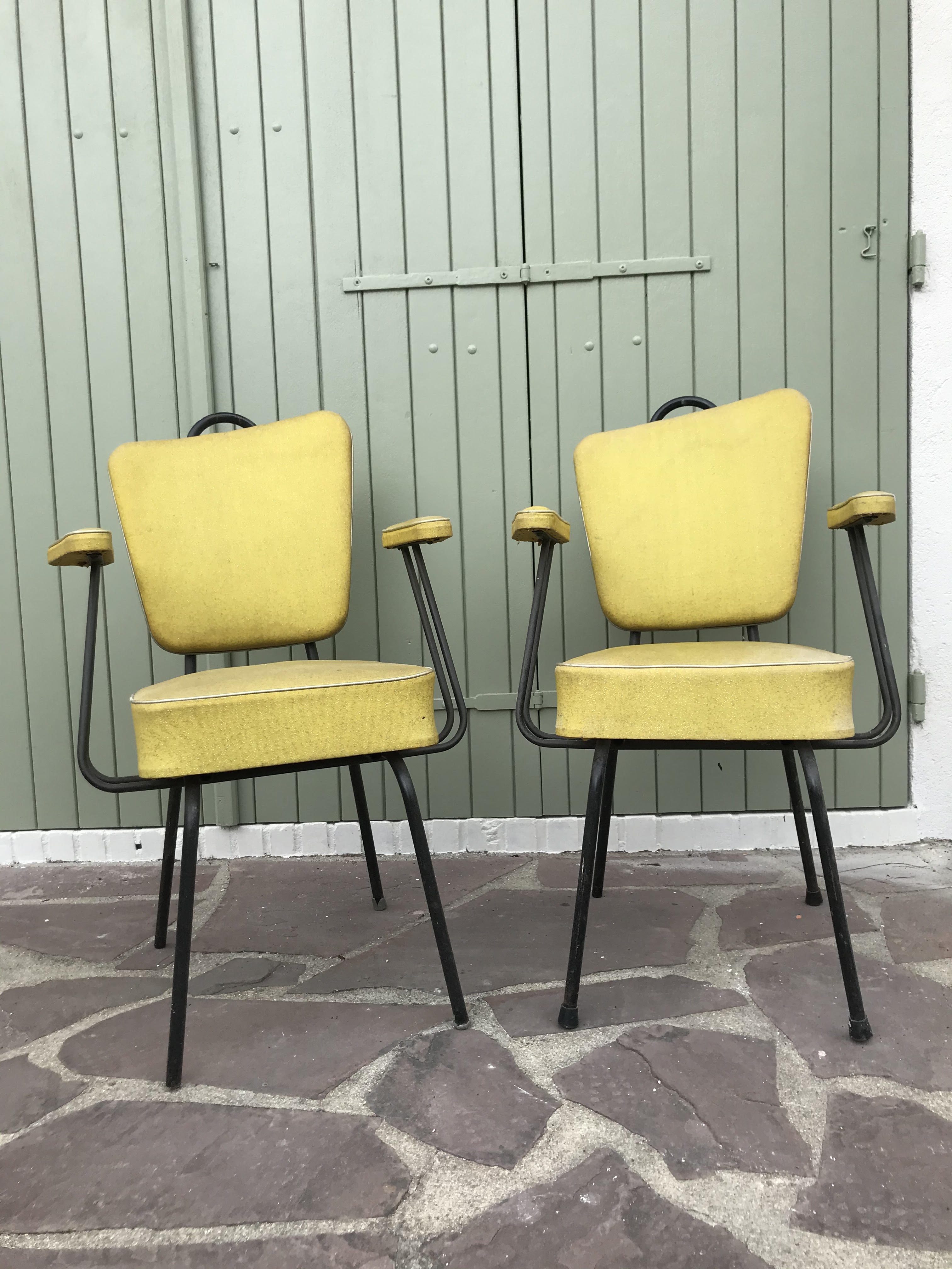Vintage hairdresser chairs