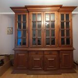 Solid oak bookcase
