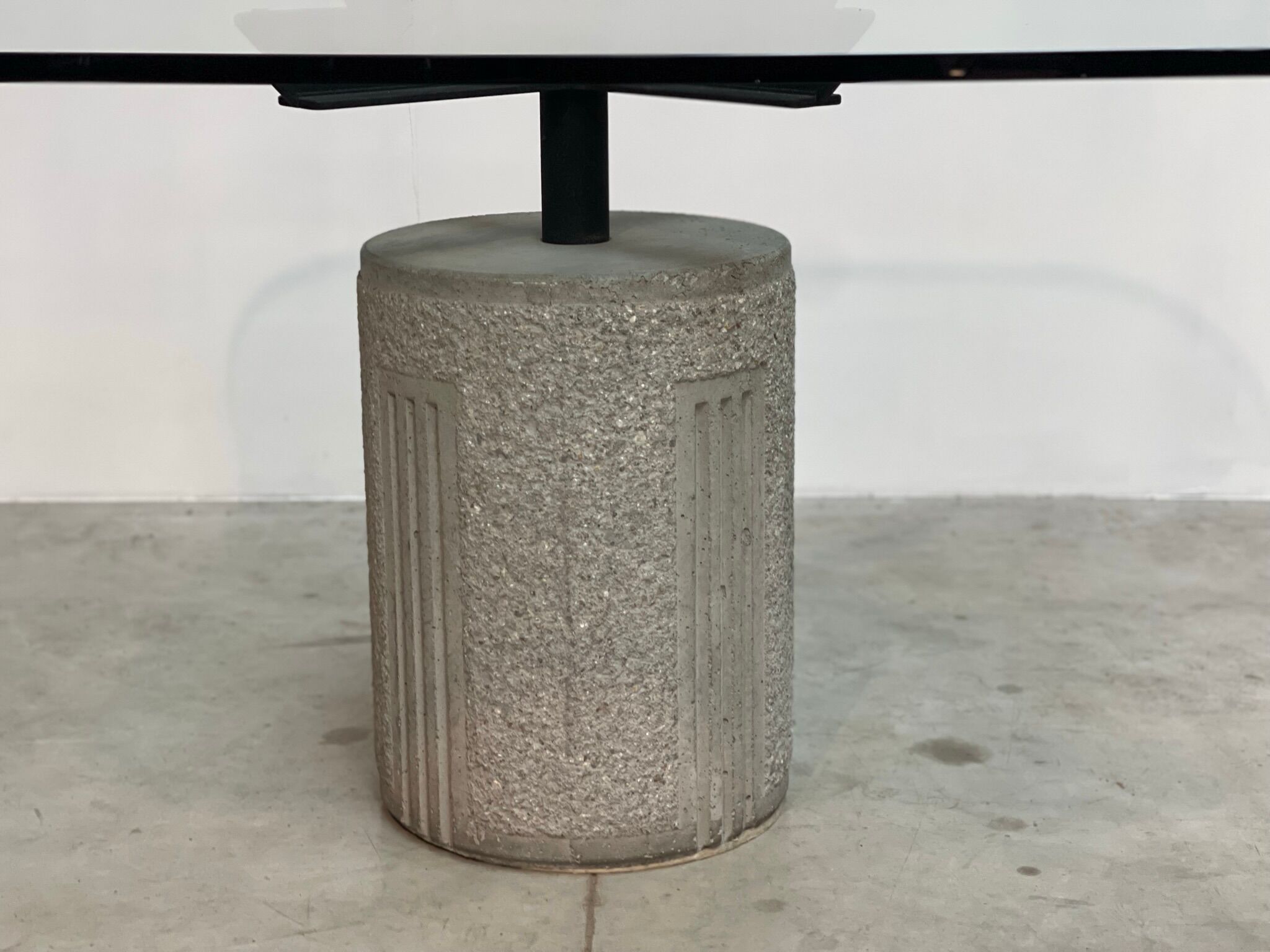 Table à manger Giovanni Offredi pour Saporiti, années 1970