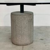 Table à manger Giovanni Offredi pour Saporiti, années 1970