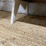 Commode pieds compas patinée