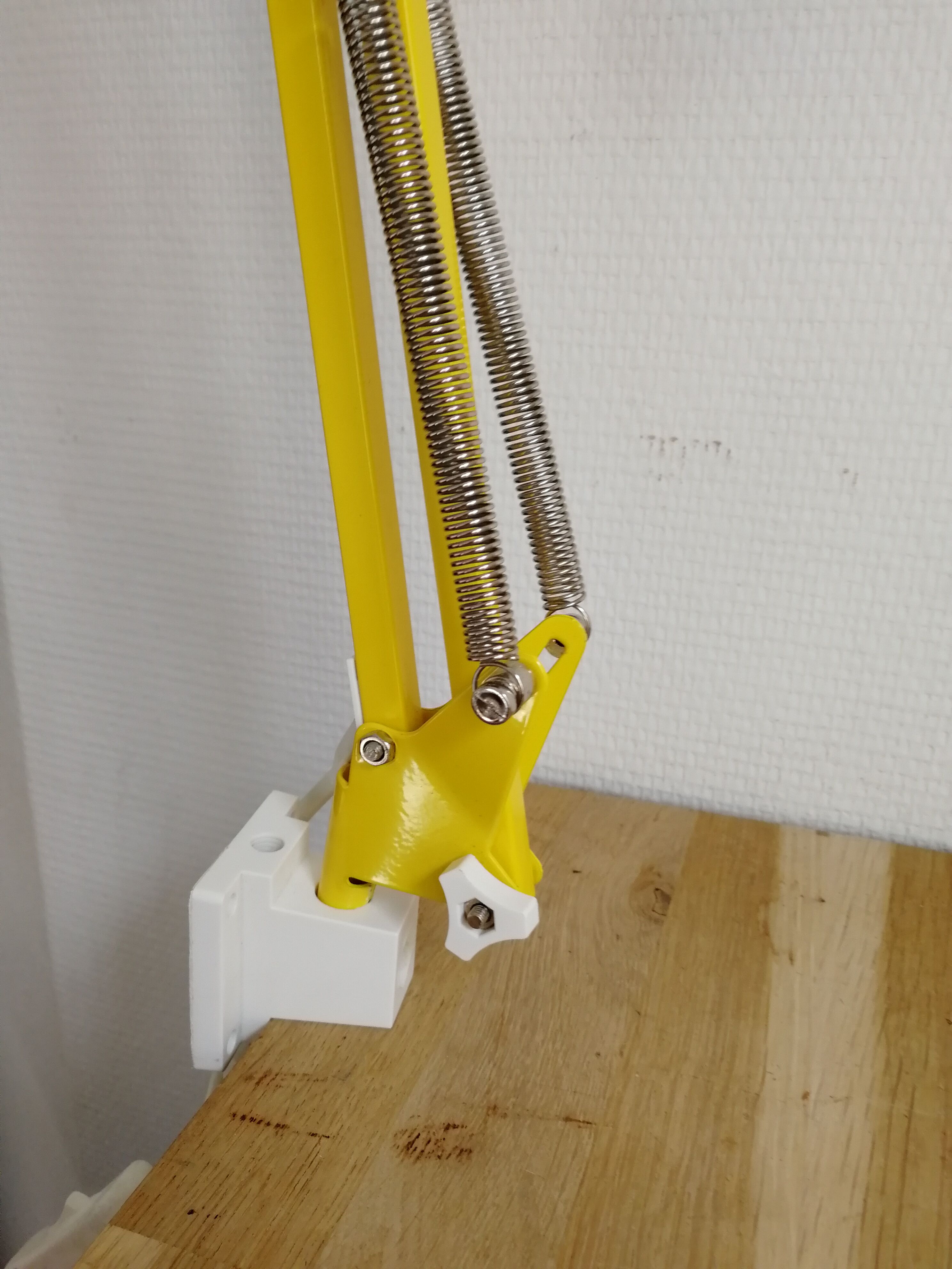 Yellow architect lamp