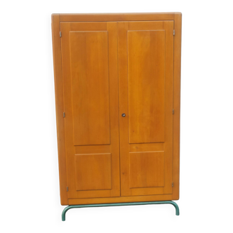 Armoire 2 portes "vintage scolaire"