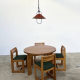 Monte Baisse Lita Suspension – Brick Red – 80's French Design