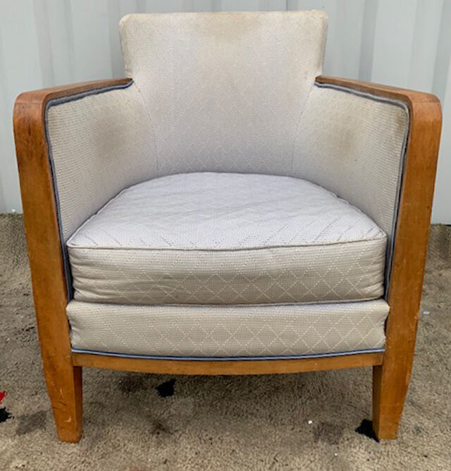 Fauteuil bergère des années 1940