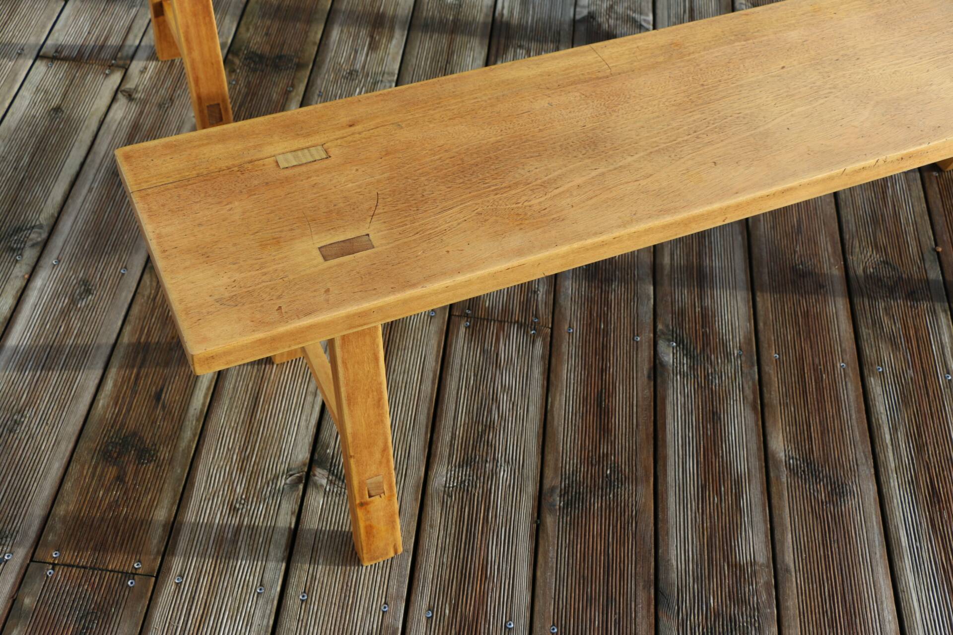 Banc en chêne massif 1500mm
