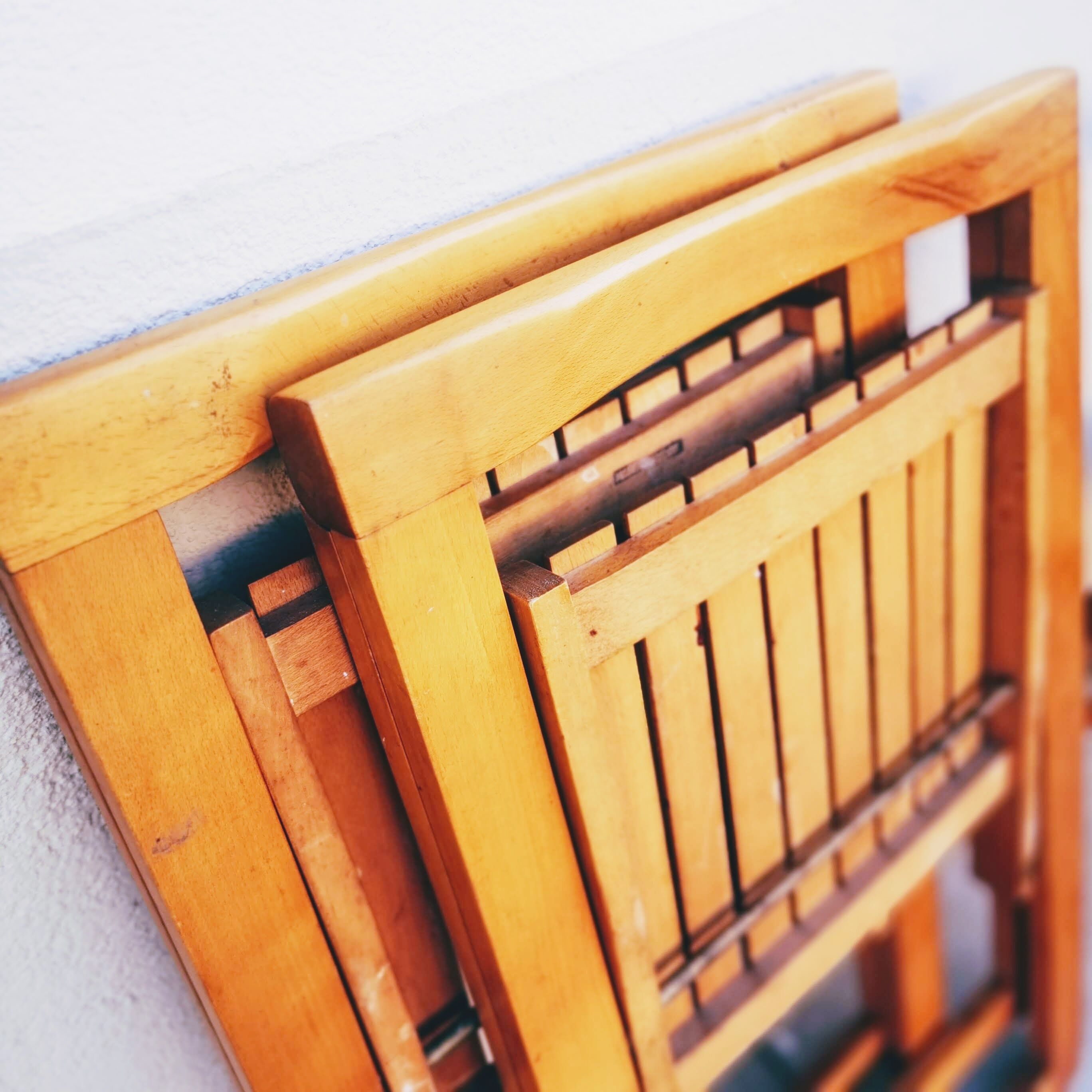 Série de 4 chaises pliantes  années 60