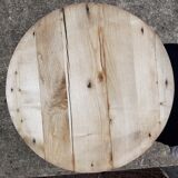 Side table or Art Deco pedestal table.