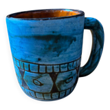 Rare vintage Maunier Vallauris mug