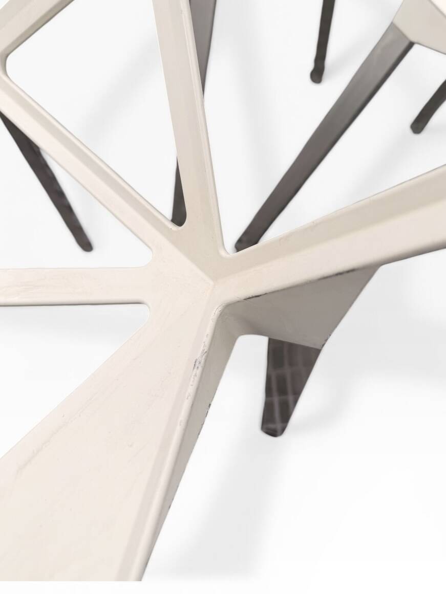 Pair of Chair One Magis Off-White Chairs | Konstantin Grcic