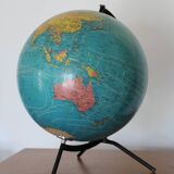Terrestrial globe cardboard TARIDE 1979