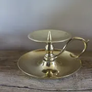 Candle holder rat of the cellar brass candle holder