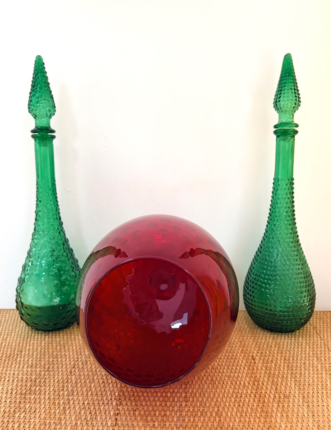 Empoli Coupe Vase from Italy from the 1950s