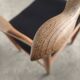 Oak armchair from 1950 by Guillerme and Chambron