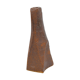 Vase sculptural en grès