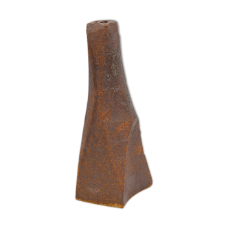 Sculptural sandstone vase