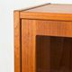 Danish Teak Cabinet with Glass Doors by Carlo Jensen for Hundevad, 1960s