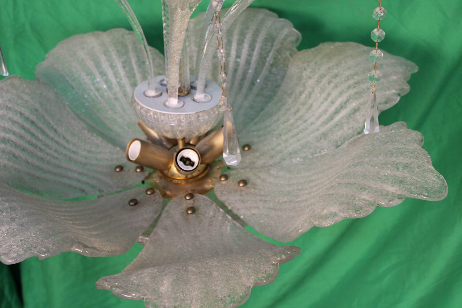 Italian Murano glass chandelier