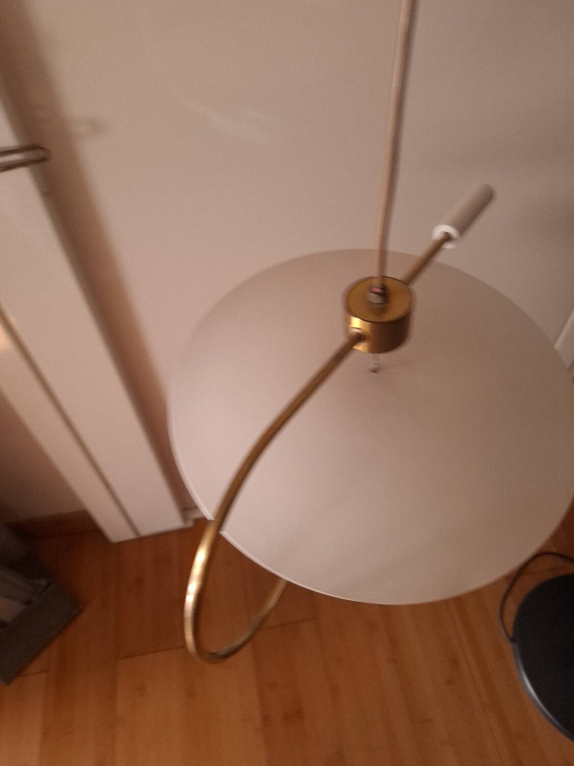 80'S pendant light house Lucien Gau