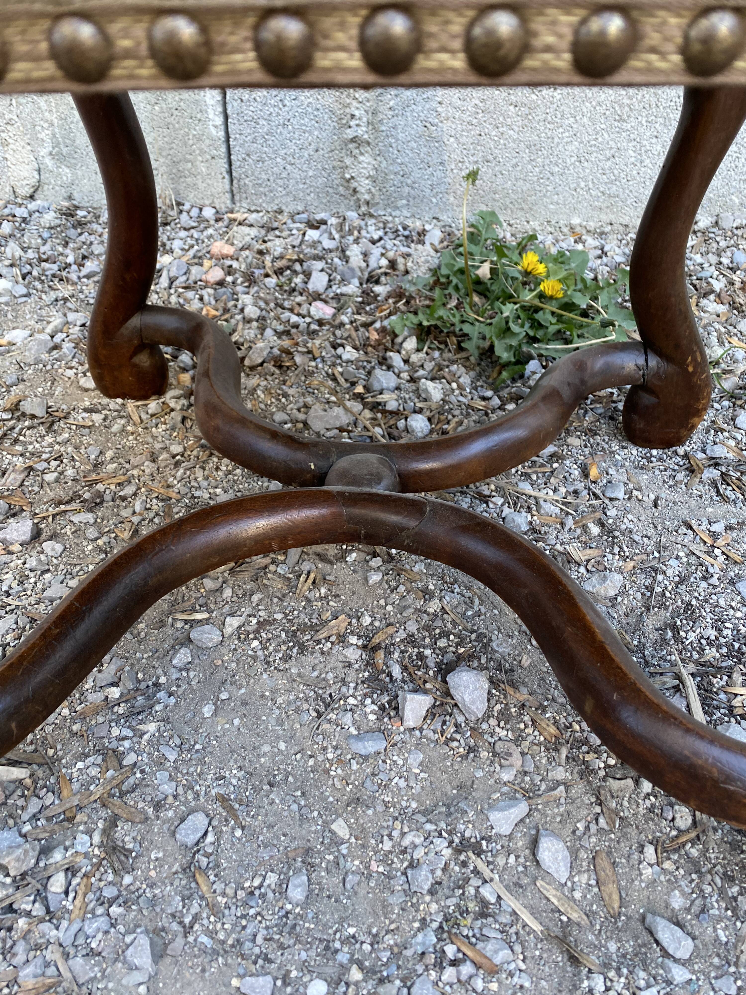 Louis XIII bedroom chair