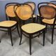 Thonet 215r 6 chairs, classic design