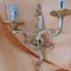 Wall lamp in bronze dora style louis xv