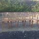 6 chaises bistrot vintage