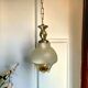 Italian Mazzega style Glass Hanging Lamp