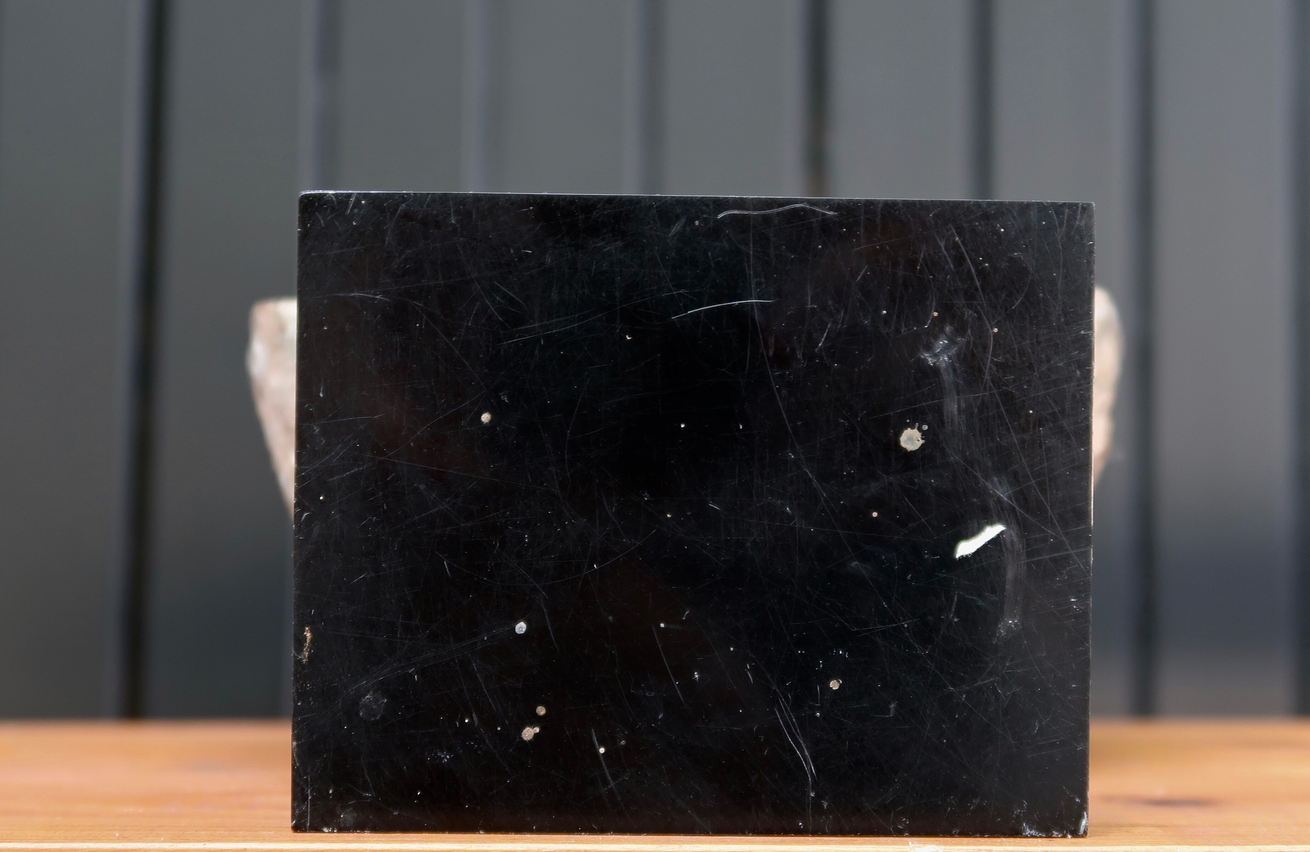 Half geode on base, cabinet of curiosities