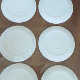 6 small plates English Ironstone
