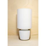 Large Italian glass table lamp.