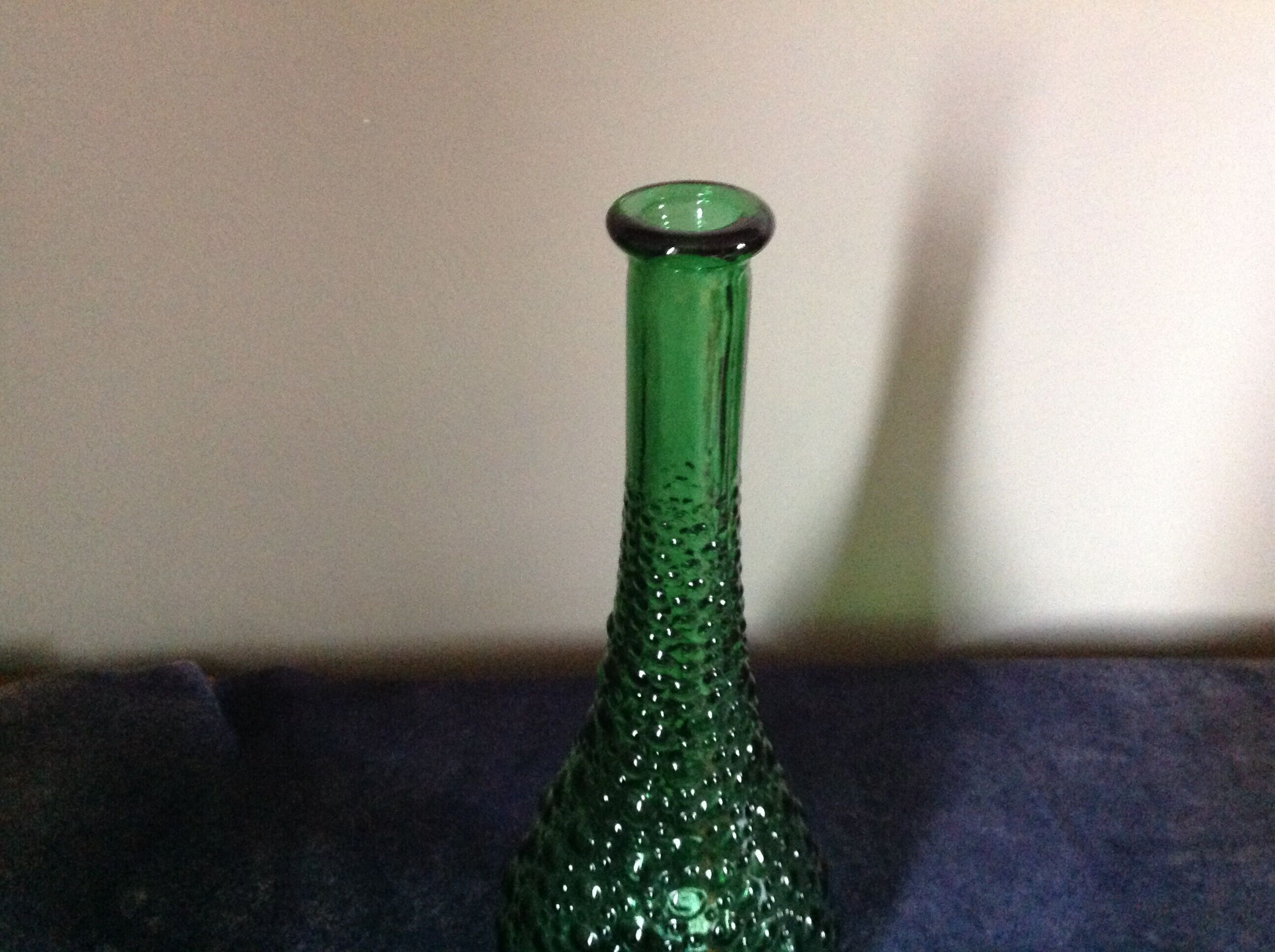 Green empoli bottle
