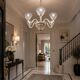 Extraordinary 6 Light Rostrato Murano Glass Chandelier by Barovier & Toso,