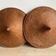 Southeast Asian hat made of natural materials.