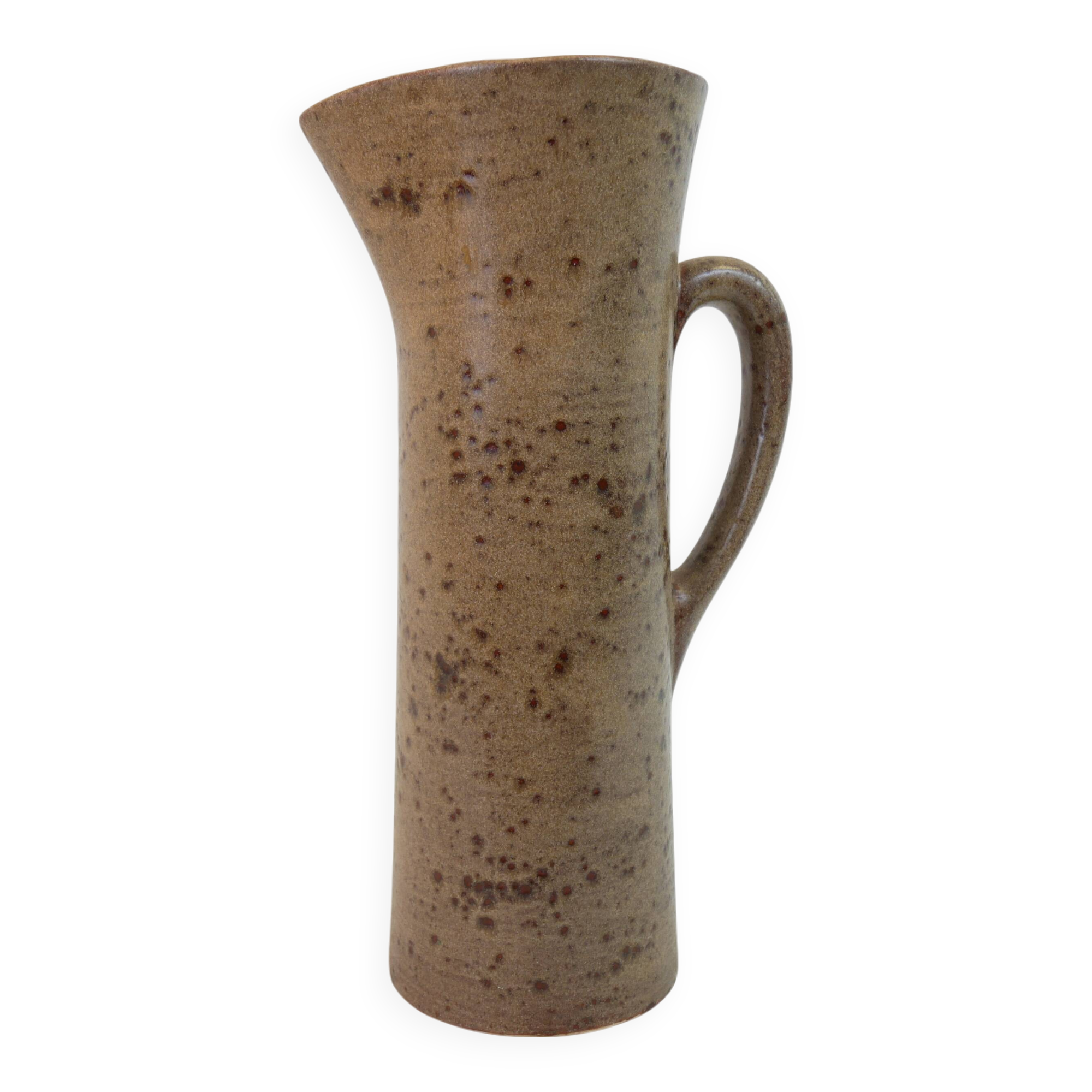 Large ceramic orangeade pitcher by Claude Paci