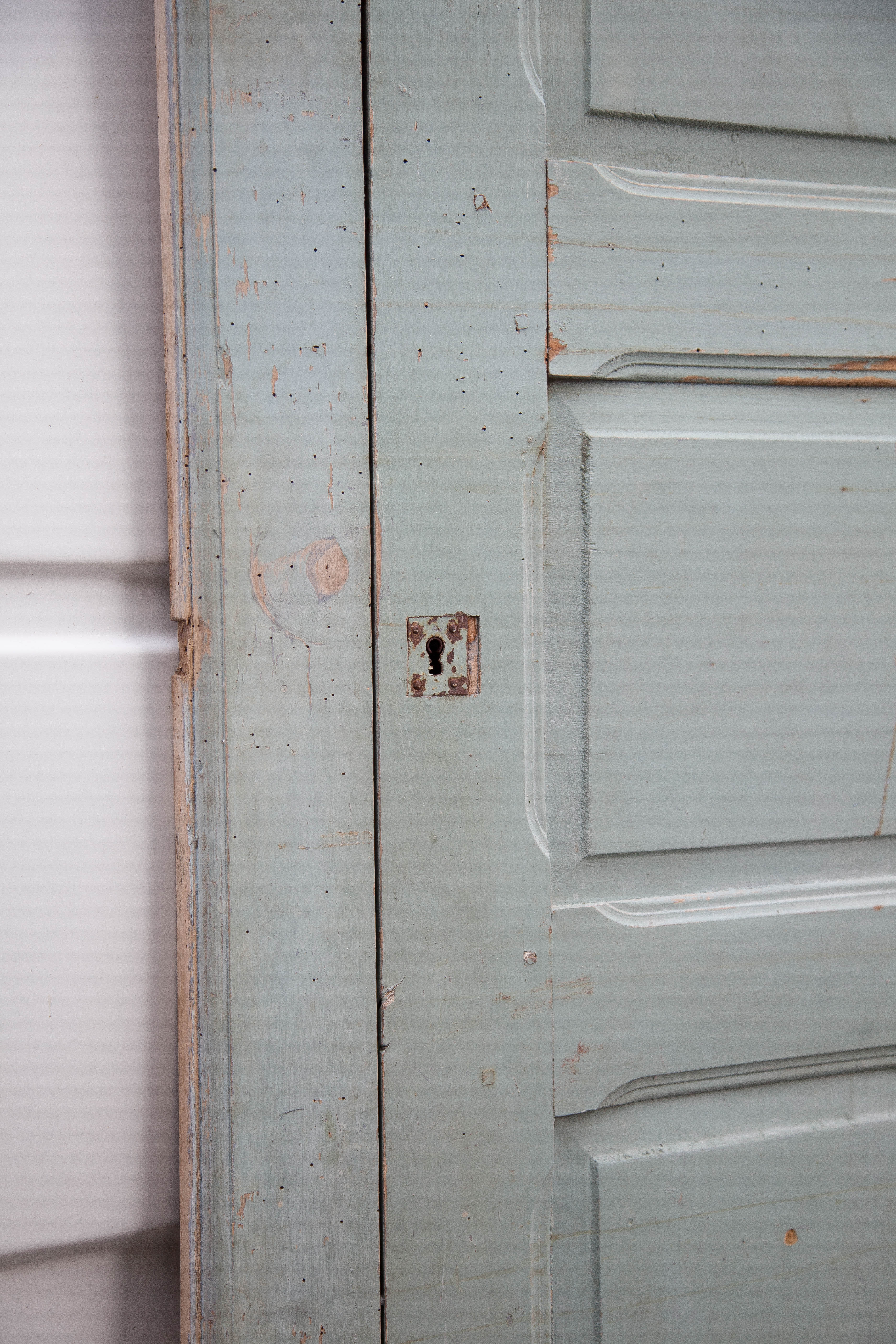 Old wooden door, wooden door, large vintage door