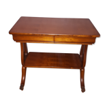 Cherry wood console