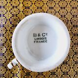 Coffee Service 12 Complete Services in Limonge France Model Versailles Porcelain