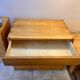 Wooden drawer chest in the style of Maison Regain, 1980s.